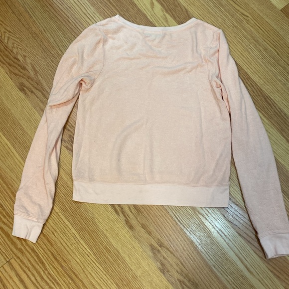 Wild Fox peach I want to live on an island sweater - Picture 5 of 9